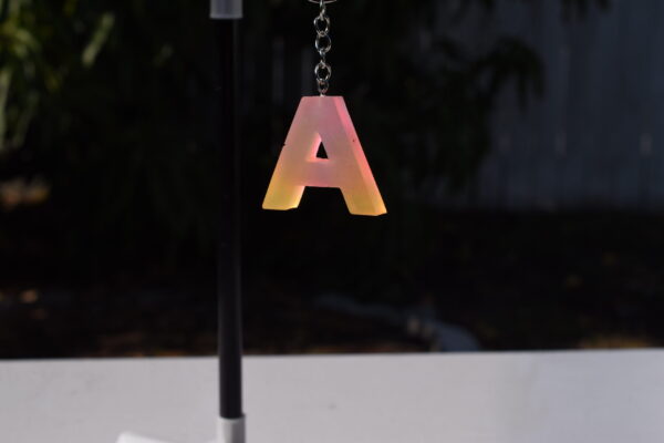 "A" Keychain