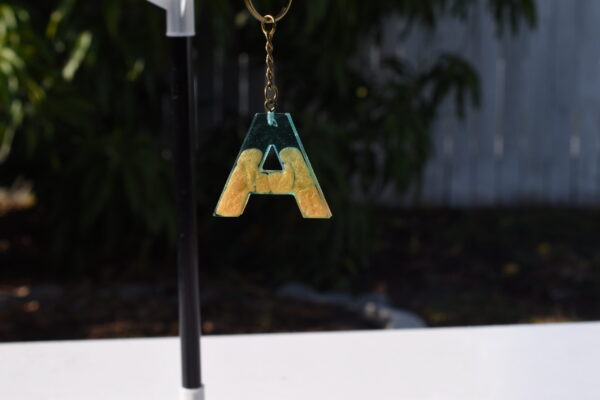 "A" Keychain